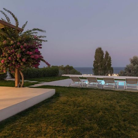 Villa Santa Maria With Private Pool And Sea View Afandu Zewnętrze zdjęcie