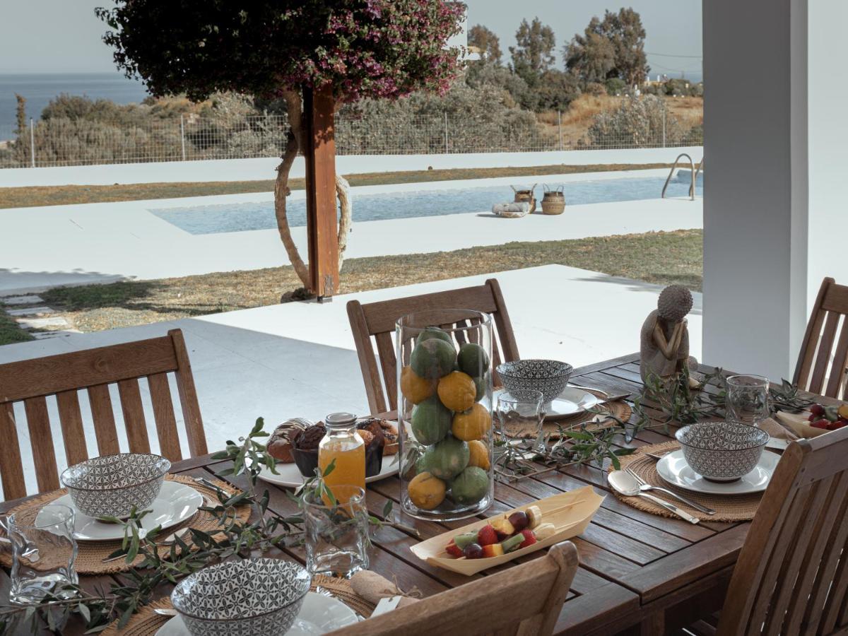 Villa Santa Maria With Private Pool And Sea View Afandu Zewnętrze zdjęcie